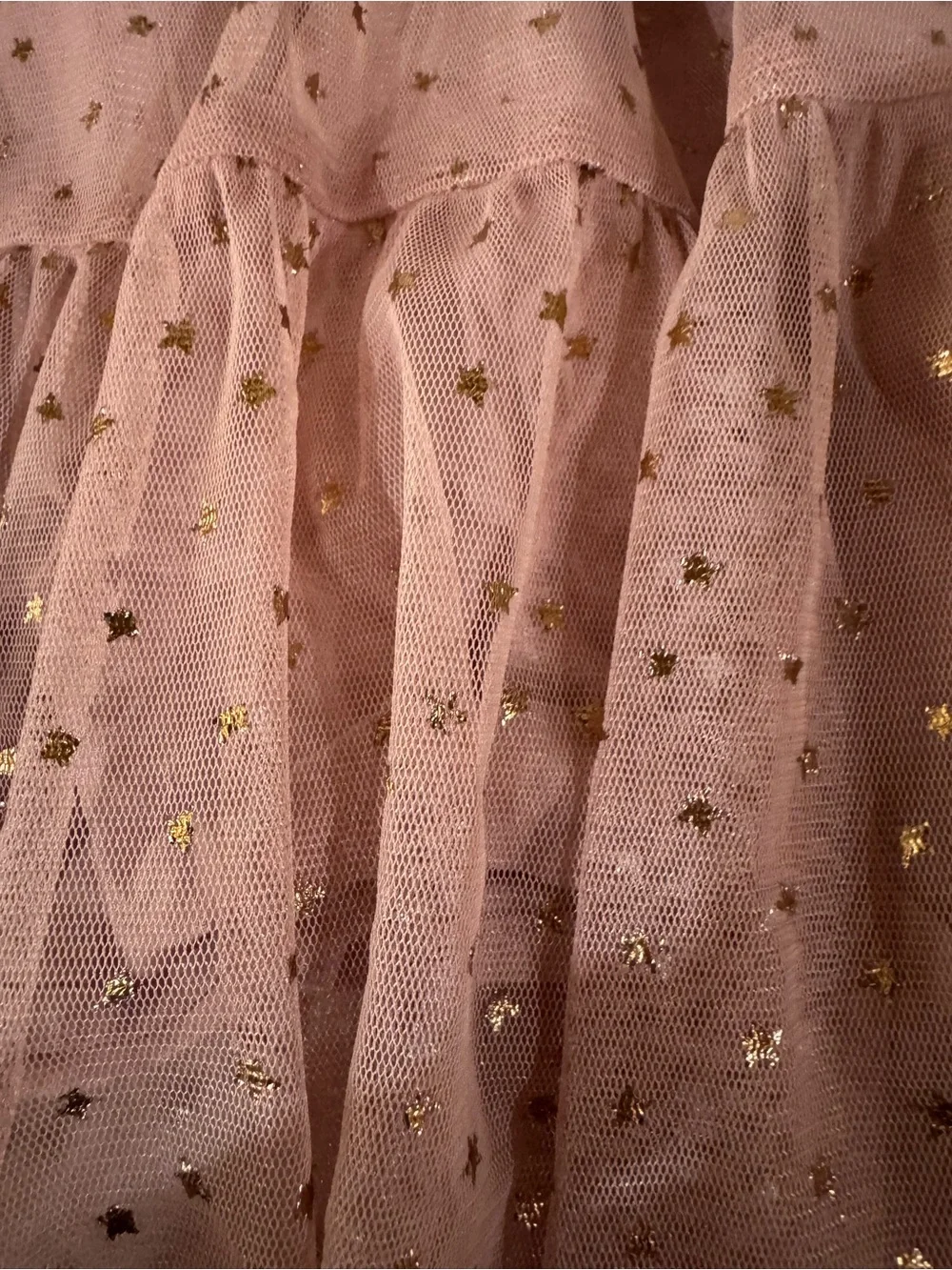 GAP Pink Star Tulle Party Dress 18-24 months